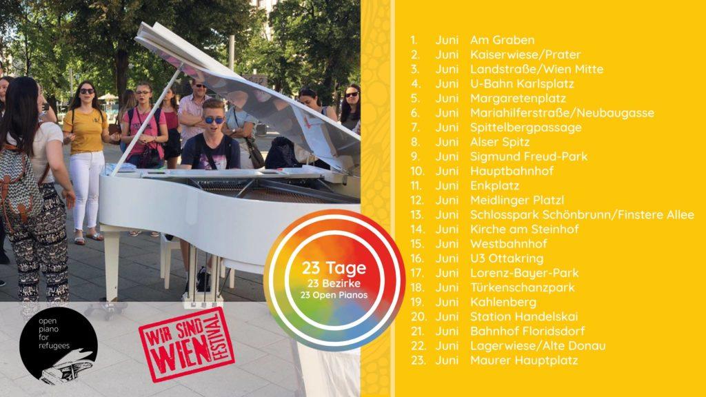 Open Piano For Refugees 23xVienna